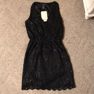 Black sequin and lace dress MM Couture by Miss Me